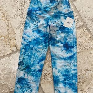 Emily Hsu tie dye legging Size S NWT